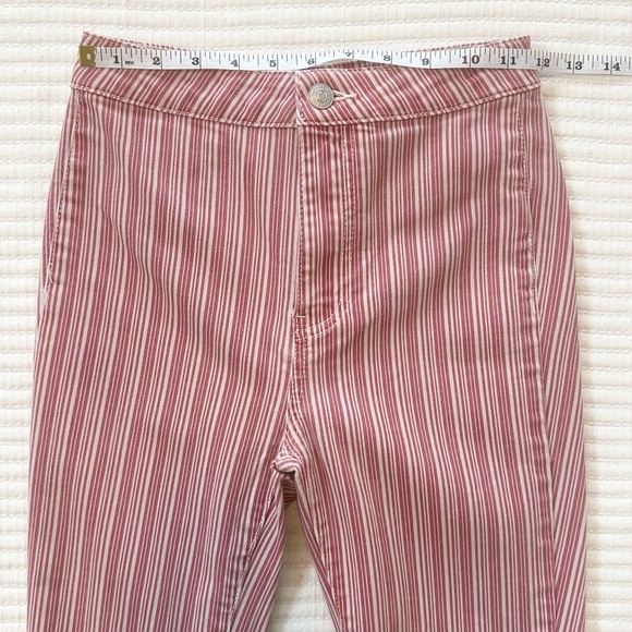 Free People Be Mine Flare Denim Jeans with Heart Pockets by We The Free - Picture 10 of 14